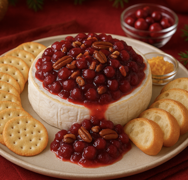 Baked Brie with Cranberry-Orange Compote Ingredients